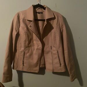 Faux leather BACCININ jacket